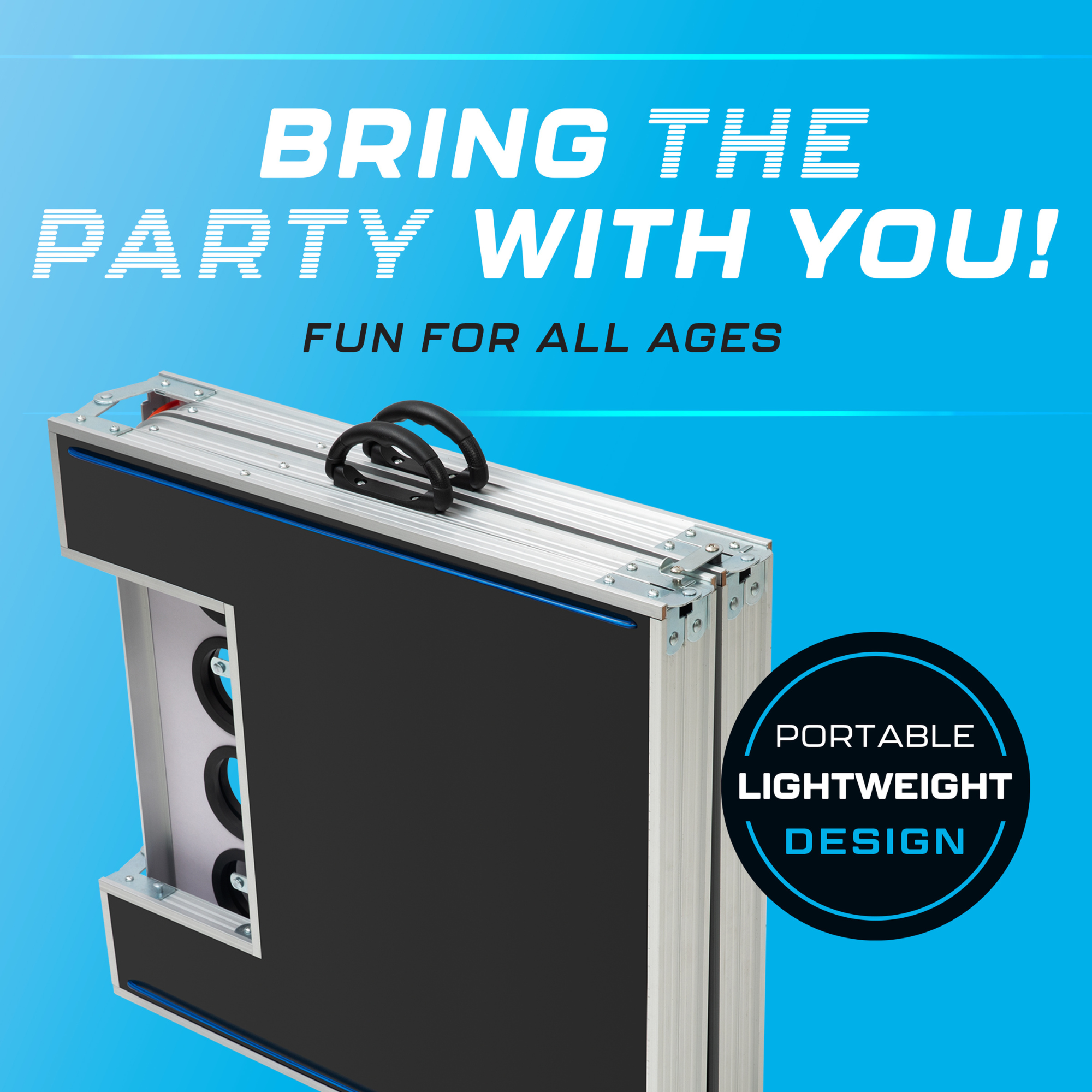LED Portable Pong Table