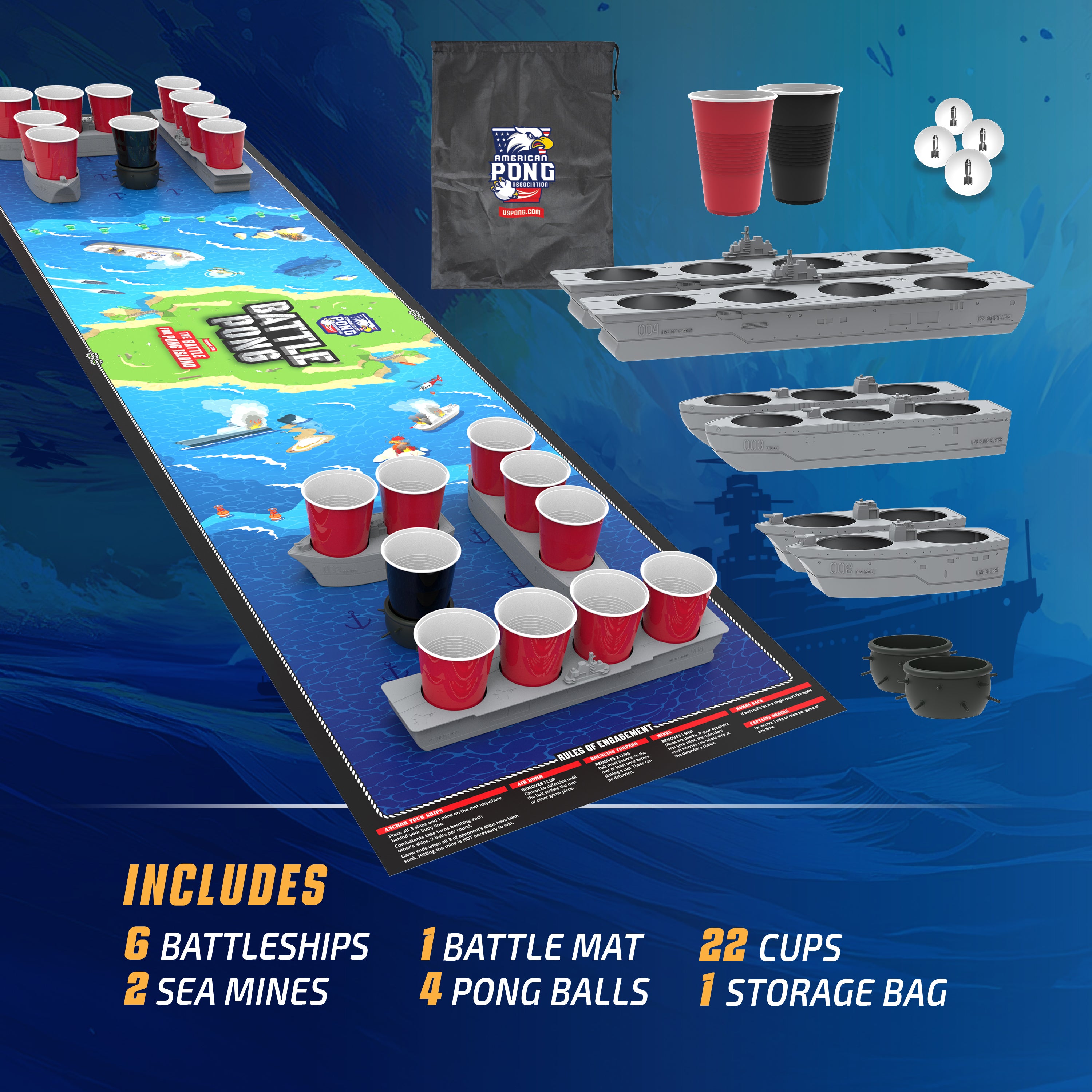 BattlePong™ DLX (Patent Pending)