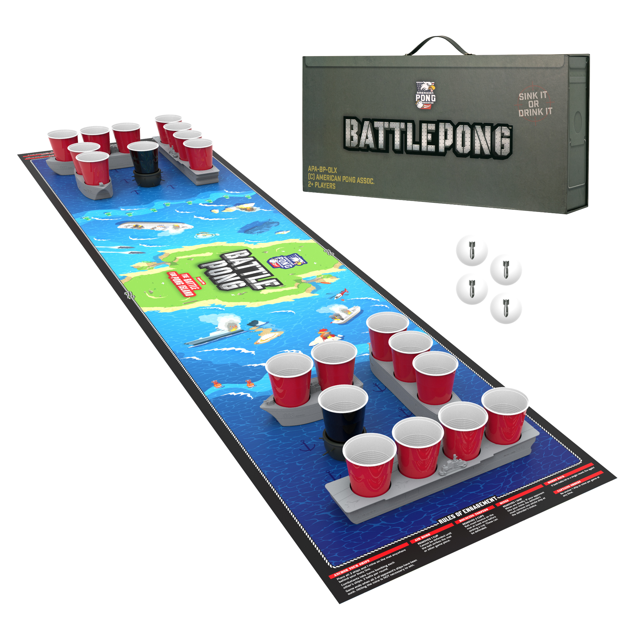 BattlePong™ DLX (Patent Pending)