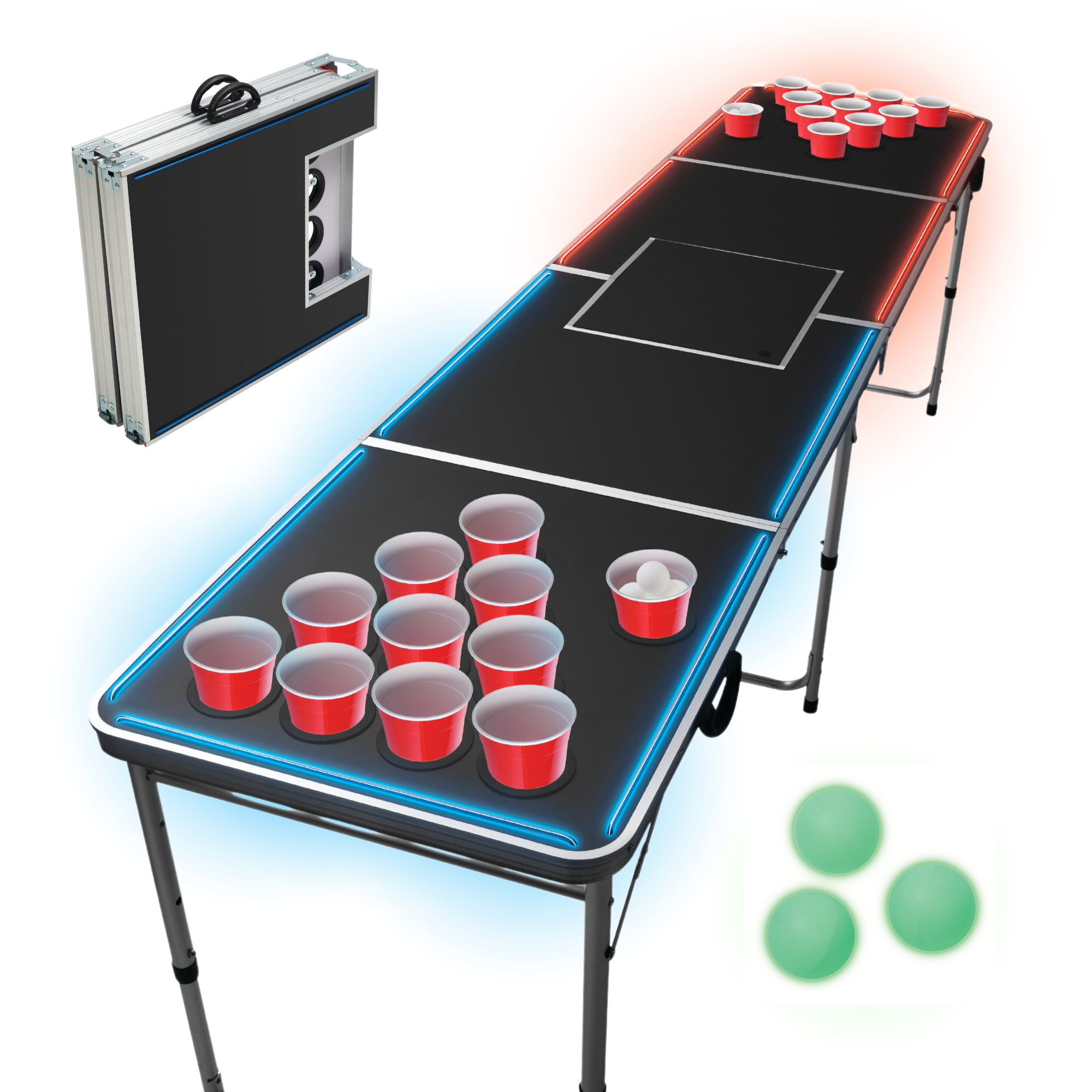 LED Portable Pong Table